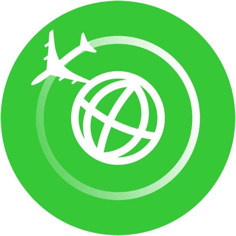 Green travel icon | Free SVG