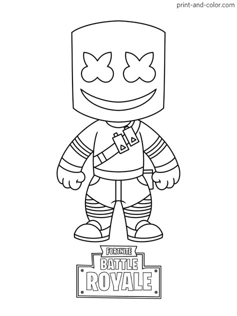 Fortnite coloring pages | Print and Color.com