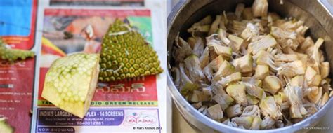 Raw jackfruit curry (Unripe/ tender jackfruit recipes) - Raks Kitchen