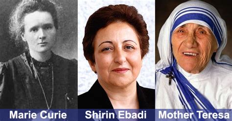 List of Women Nobel Prize Winners (1901-2017)