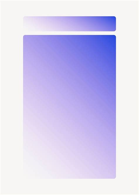 Purple rectangle frame, geometric shape | Premium PSD - rawpixel