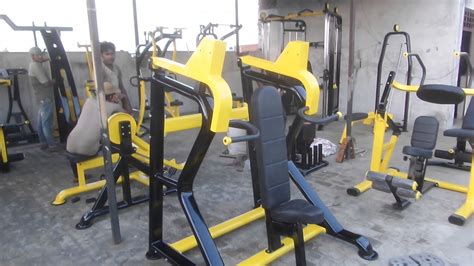 Gym equipments manufacturer - YouTube