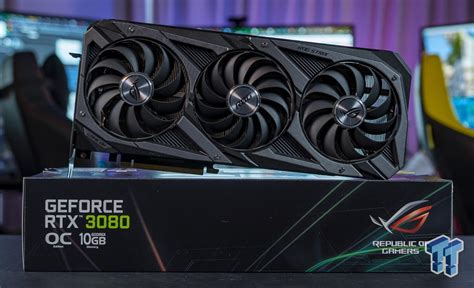 ASUS ROG Strix GeForce RTX 3080 (OC Edition) Review : r/nvidia