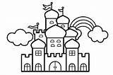 Mewarnai Gambar Istana sketch template