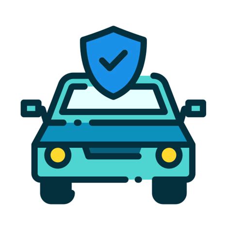 Car insurance - Free transport icons