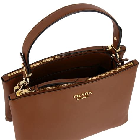 PRADA: Handbag women - Leather | Handbag Prada 1BA233 2CKM GIGLIO.COM