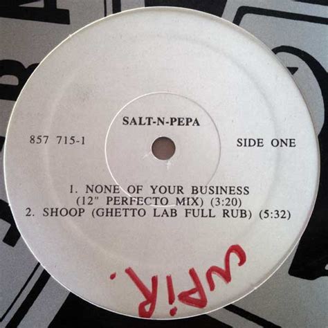 Salt-N-Pepa* - None Of Your Business (1994, Vinyl) | Discogs