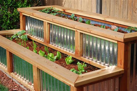 How To Make A Raised Garden Bed Out Of Corrugated Iron