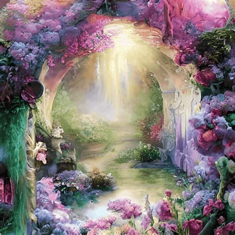 Mystical Backgrounds Fairies