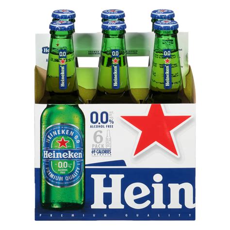 Save on Heineken 0.0 Non-Alcoholic Beer - 6 pk Order Online Delivery ...