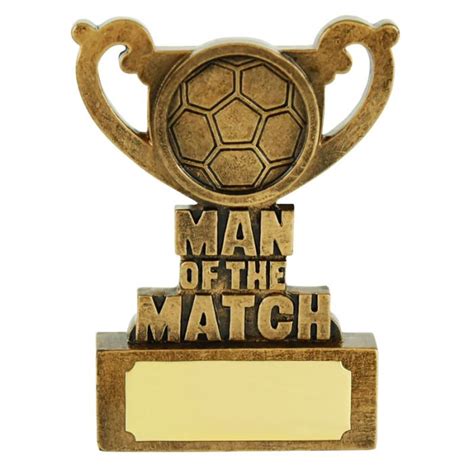 Football Man Of The Match - Mini Award