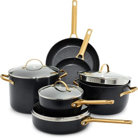 Buy GreenPan Reserve Hard Anodized Healthy Ceramic Nonstick 10 Piece Cookware Pots and Pans Set ...