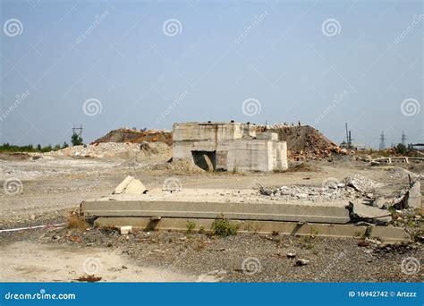 Concrete debris stock photo. Image of casing, place, demolition - 16942742