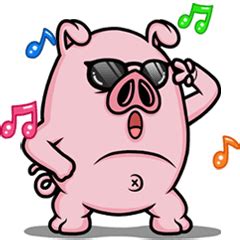 Weird Piggy : Funny – LINE貼圖 | LINE STORE
