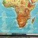 Vintage AFRICA MAP School Map Wall Map Educational Poster - Etsy Canada