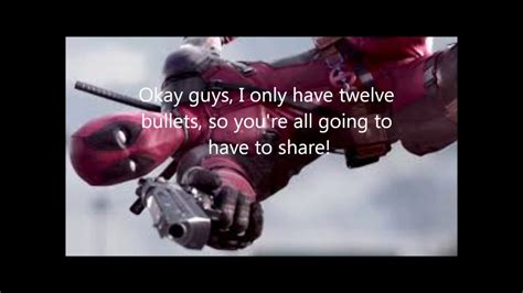 Funniest Deadpool Quotes - YouTube