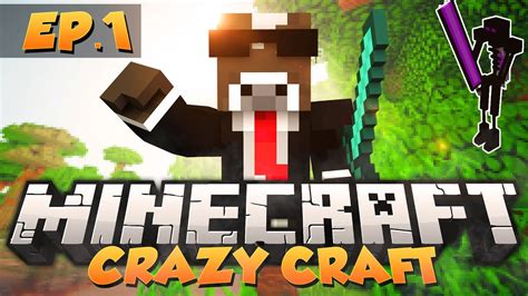 Minecraft "CRAZY CRAFT BEGINS!" - CRAZY CRAFT Modded Survival - Ep. 1 ( Crazy Craft Part 1 ...