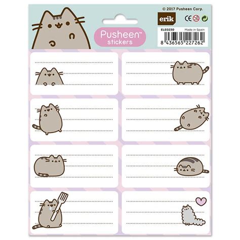 Pusheen Cat Stickers