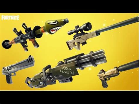 Ranking The Worst Fortnite Gun To The Best - YouTube