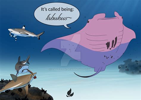 The pink manta ray by Zavraan on DeviantArt