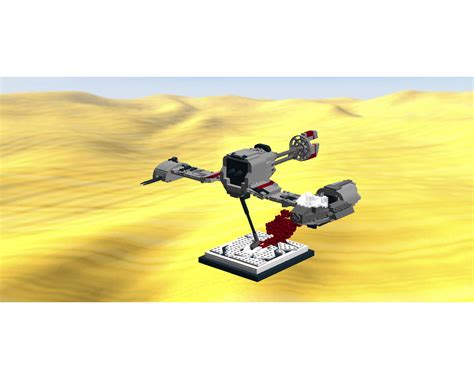 LEGO MOC Ski Speeder moc by shadowstorm | Rebrickable - Build with LEGO