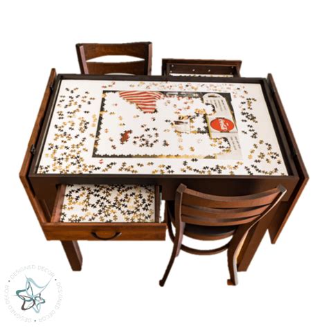 Pub Height Jigsaw Puzzle Table | Designed Decor