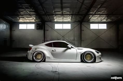 Absolutely Gorgeous Subaru BRZ With a Wide Body Kit and Rotiforms ...