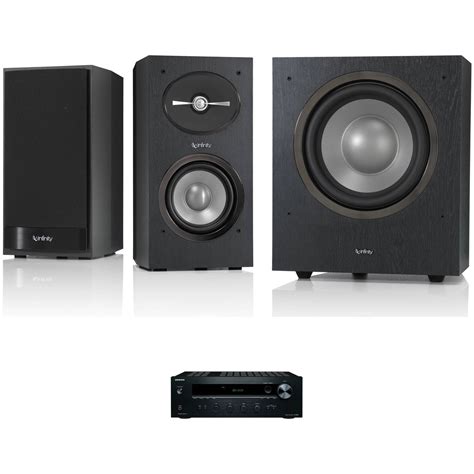 Infinity Reference R152 2-Way Bookshelf Speakers and R10