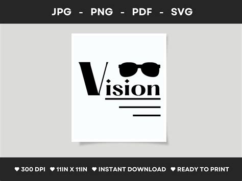 Vision Graphic by DesignScape Arts · Creative Fabrica