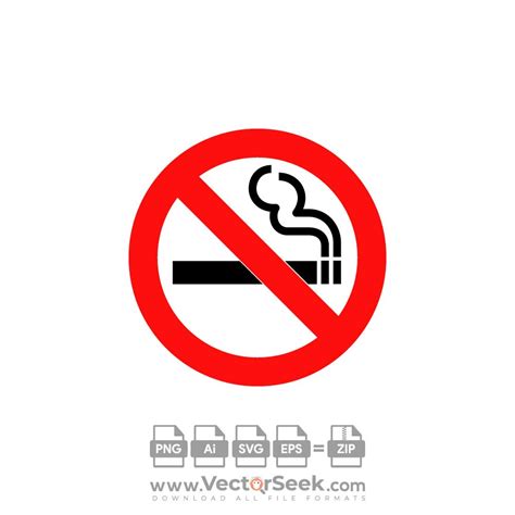 No Smoking Logo Vector - (.Ai .PNG .SVG .EPS Free Download)