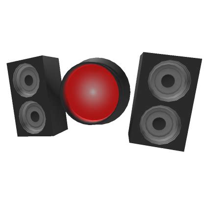 (Part) Red Speaker Core | Roblox Item - Rolimon's