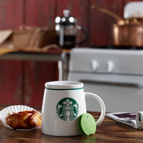 Starbucks® Ceramic Mug with Lid, 14 fl oz. To always keep your coffee warm. | Starbucks ceramic ...