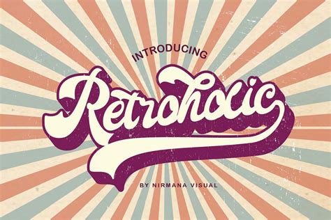 Free Retroholic Retro Font