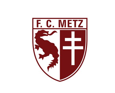 FC Metz Club Logo Symbol Ligue 1 Football French Abstract Design Vector ...