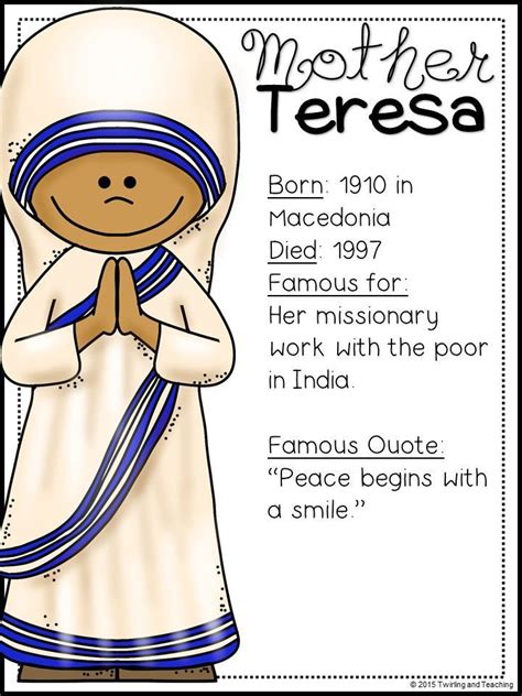 Mother Teresa Biography - MadilynnfvKnox