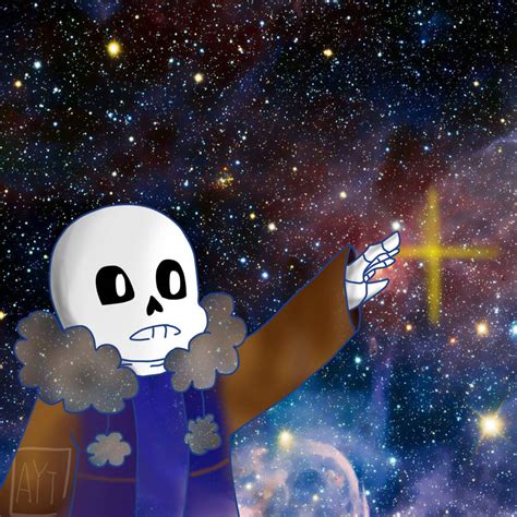 Outertale Sans Fanart by abrilotaYT on DeviantArt