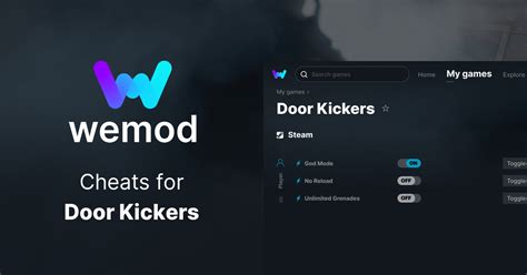 Door Kickers Cheats & Trainers for PC | WeMod