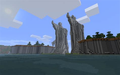 Argonath from LOTR - Screenshots - Show Your Creation - Minecraft Forum ...