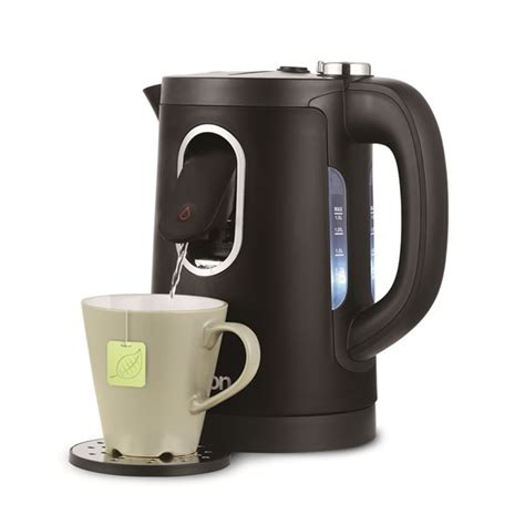 Salton Black 1.5-L Cordless Manual Electric Kettle JK2079 | RONA