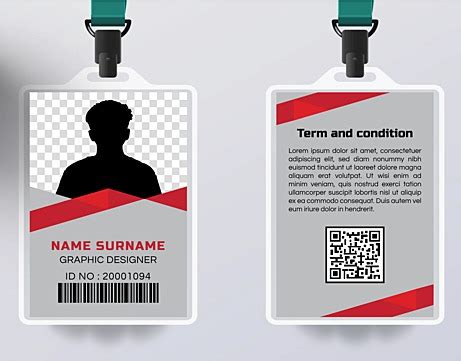 Minimalist Id Card Design PNG Transparent Images Free Download | Vector Files | Pngtree