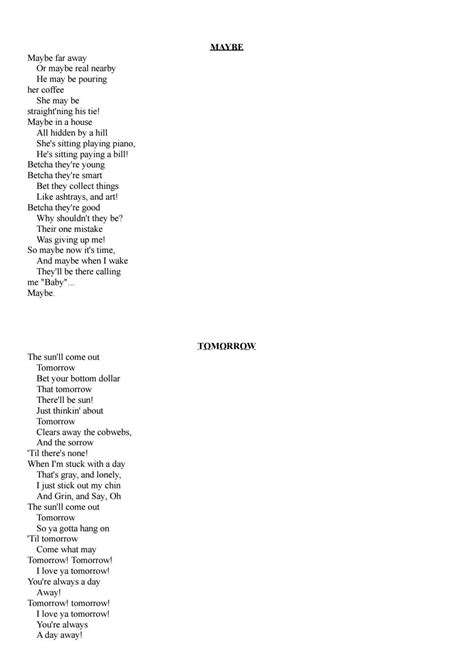 Annie Song lyrics by Derek Smith - Issuu