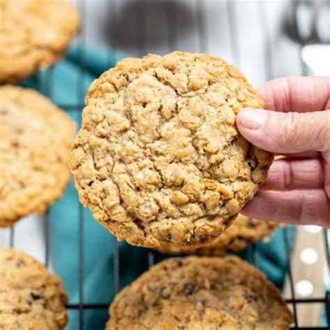 Gluten Free Oatmeal Cookies • Dishing Delish