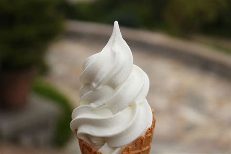 Vanilla Soft Serve Ice Cream In A Cup