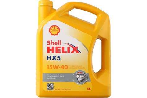 Shell Helix HX5 15W-40 - Premium Multi Grade Motor Oil - 5L | Shop ...