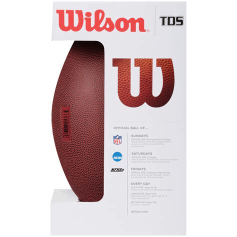 Wilson American Football, TDS Official Size Football - Walmart.com