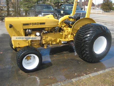 Ford 4000 3 cylinder diesel tractor