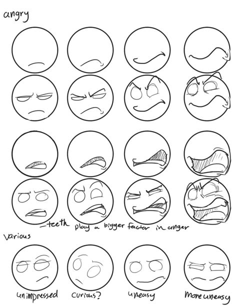 emotions reference Facial Expressions Drawing, Cartoon Expression, Anime Faces Expressions, Face ...