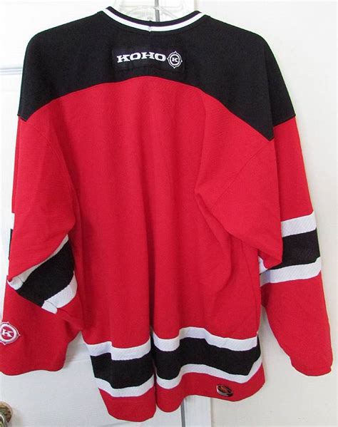 NHL New Jersey Devils Hockey Jersey Medium by KOHO High Quality EUC – RonSusser.com