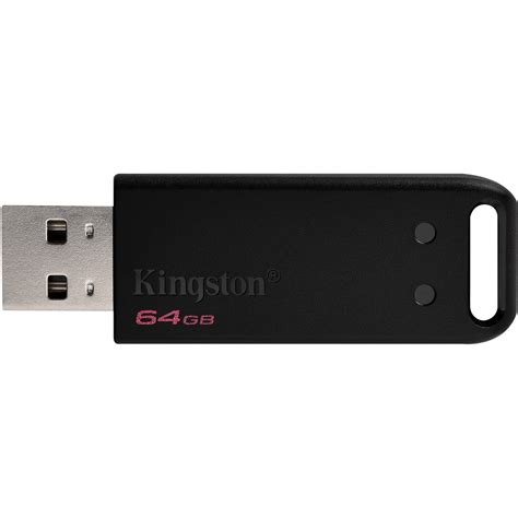 Kingston 64GB DataTraveler 20 USB 2.0 Flash Drive DT20/64GB B&H