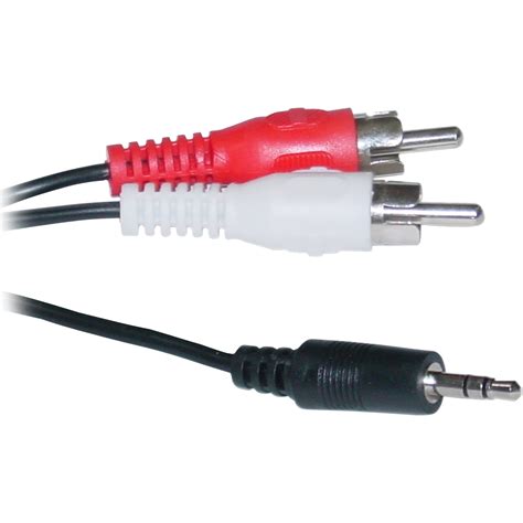 3.5mm Stereo to RCA Audio Cable, 3.5mm Stereo Male to Dual RCA Male (Right and Left), 12 foot ...